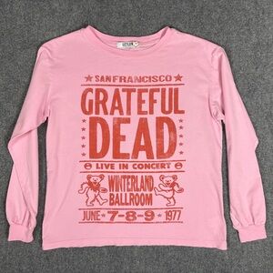 Letluv for Anthropologie Grateful Dead Long Sleeve Graphic Tee XS
